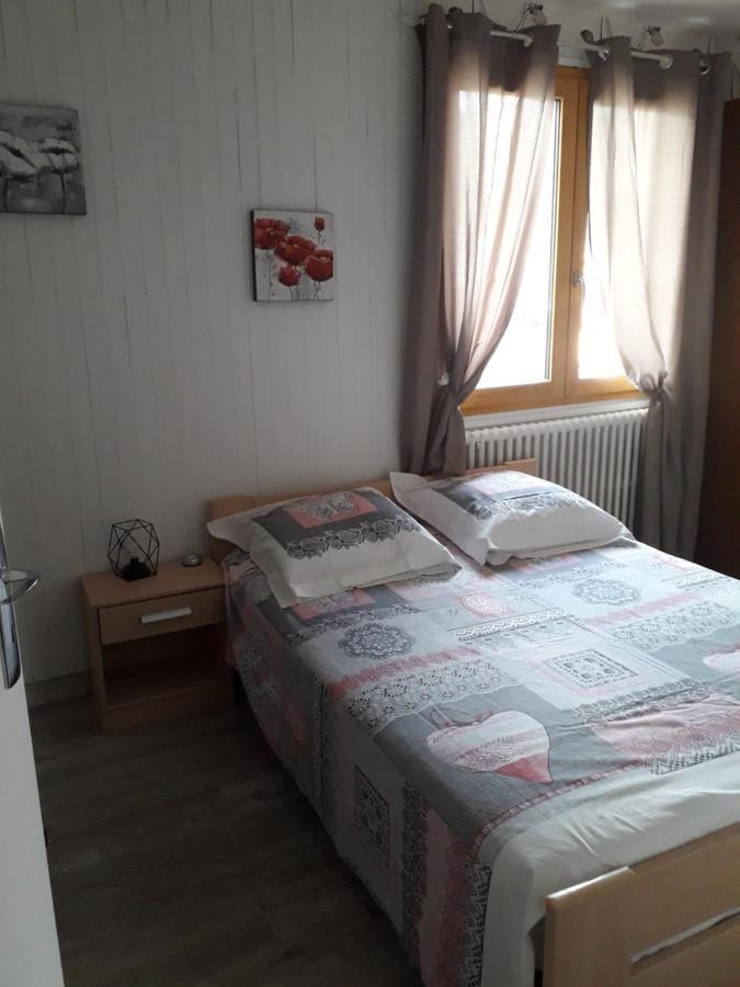 Enclos savoyard Appartement meublé 1chambre 1 canapé lits 3personnes Grand-Aigueblanche Esterno foto